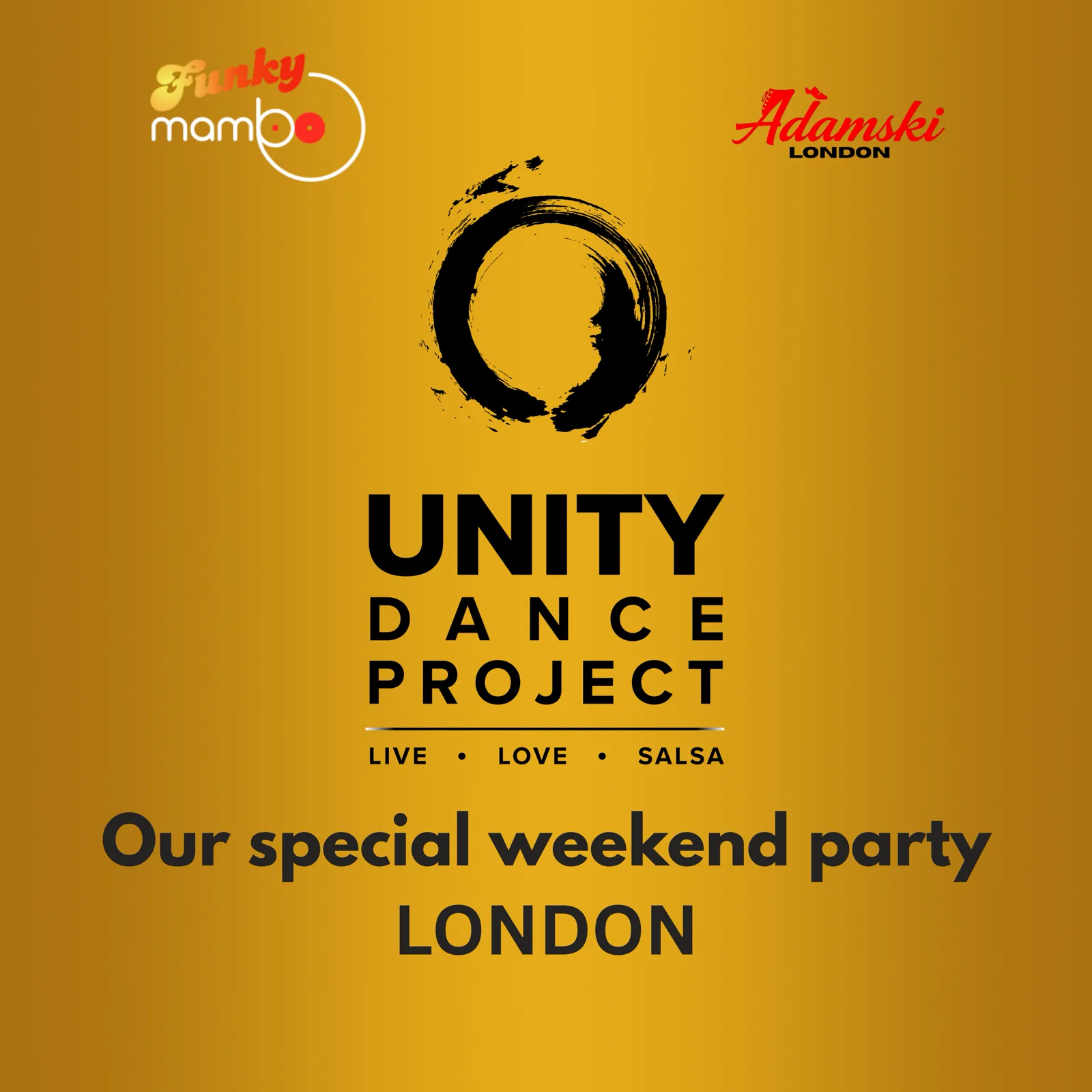 Unity Dance Project flyer