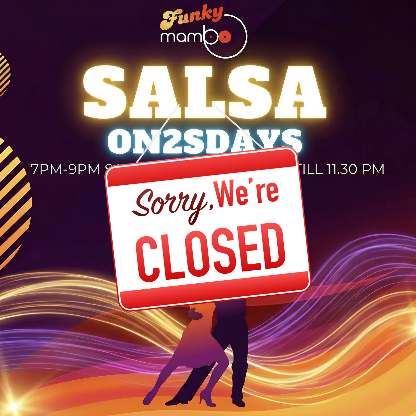 Salsa On2sDays - CANCELLED flyer