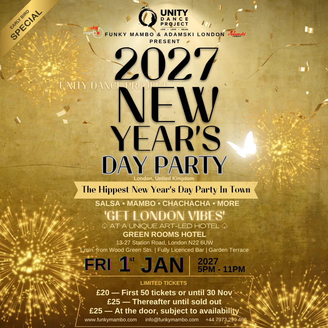 New Year's Day Social flyer